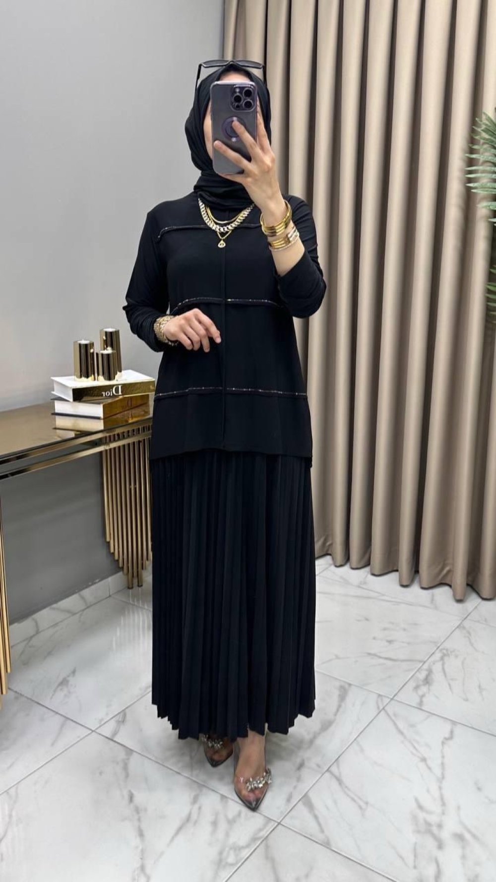 Zennur Takım Siyah
