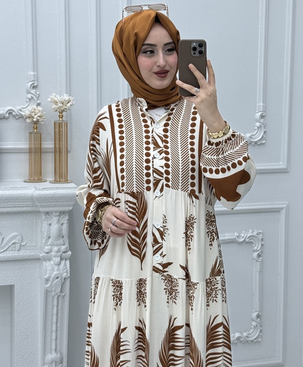 Tuğba Elbise Krem