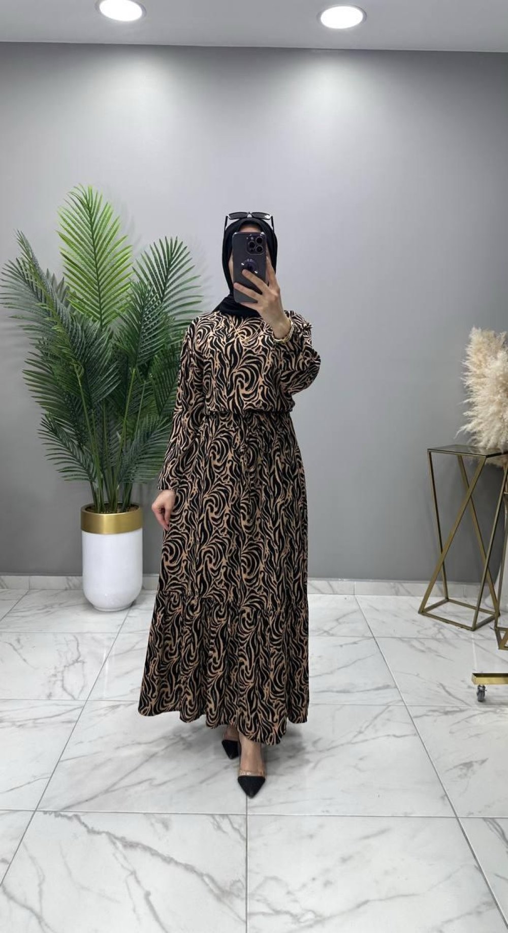 Beyza Elbise Siyah