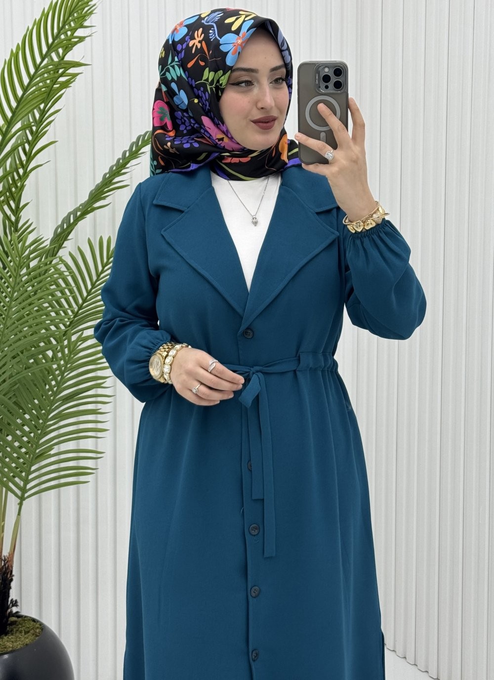 Helen Takım Petrol Mavisi