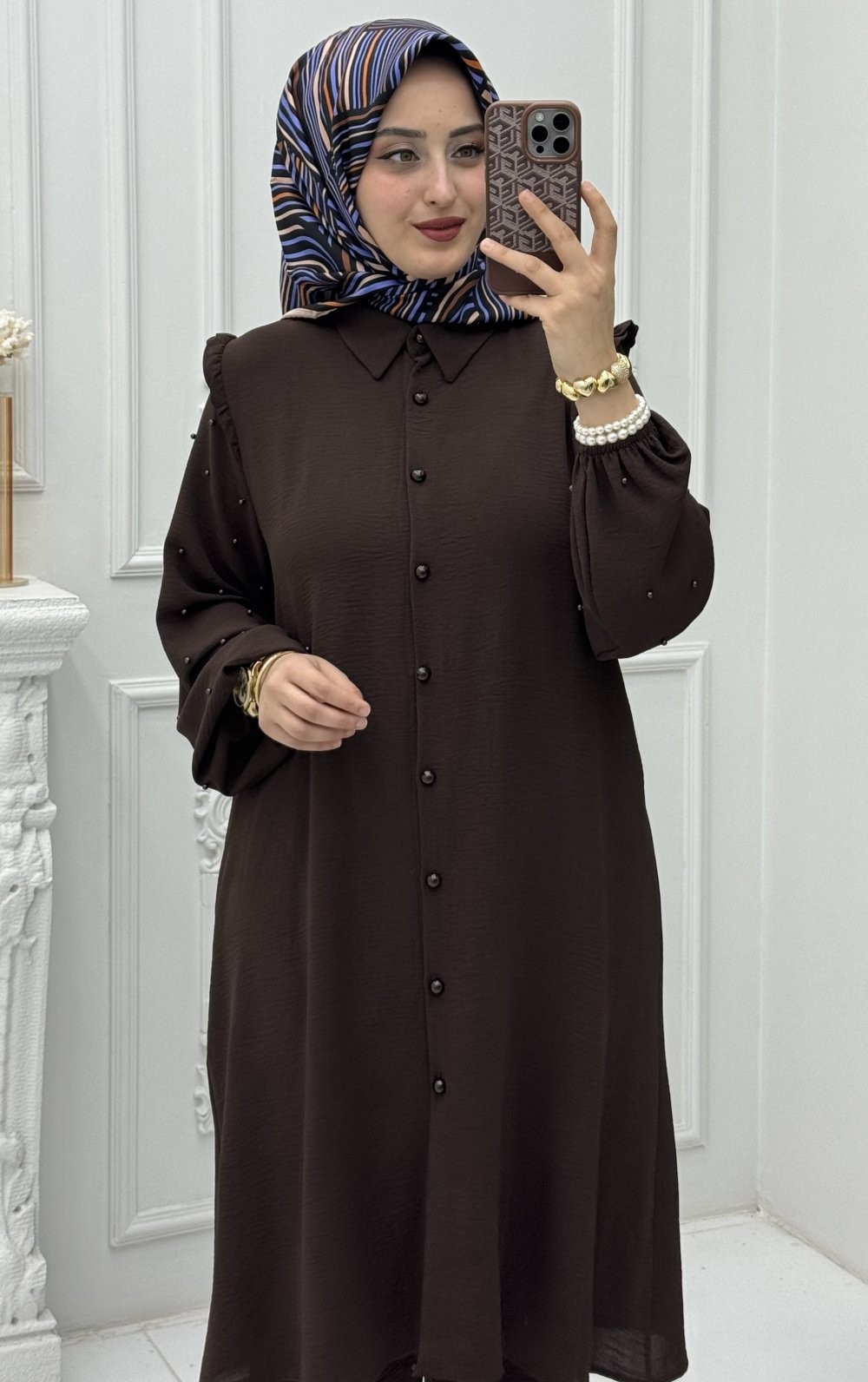 Meral Takım Kahverengi