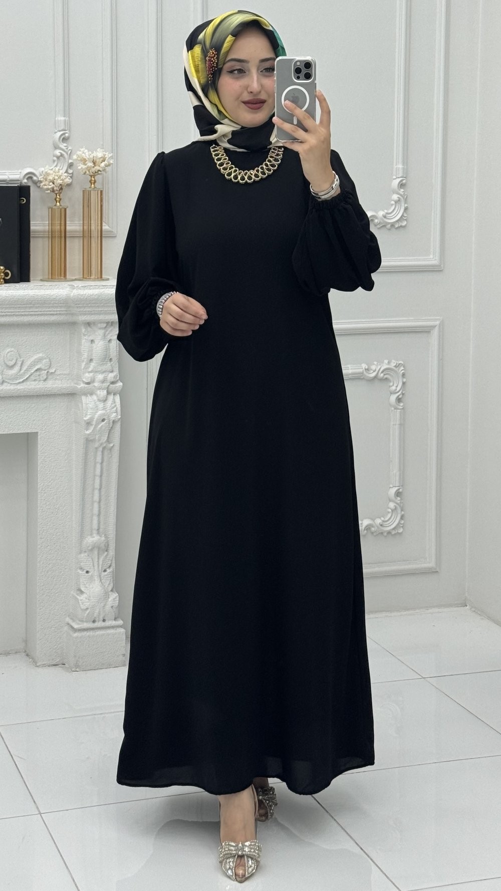 Serpil Elbise Siyah