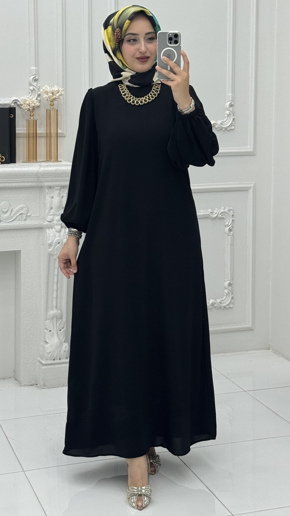 Serpil Elbise Siyah