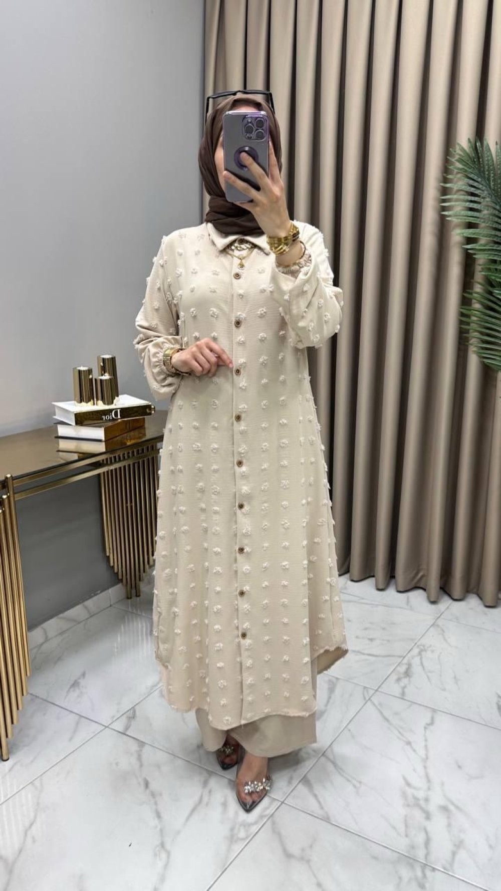 Boncuk Tunik Taş