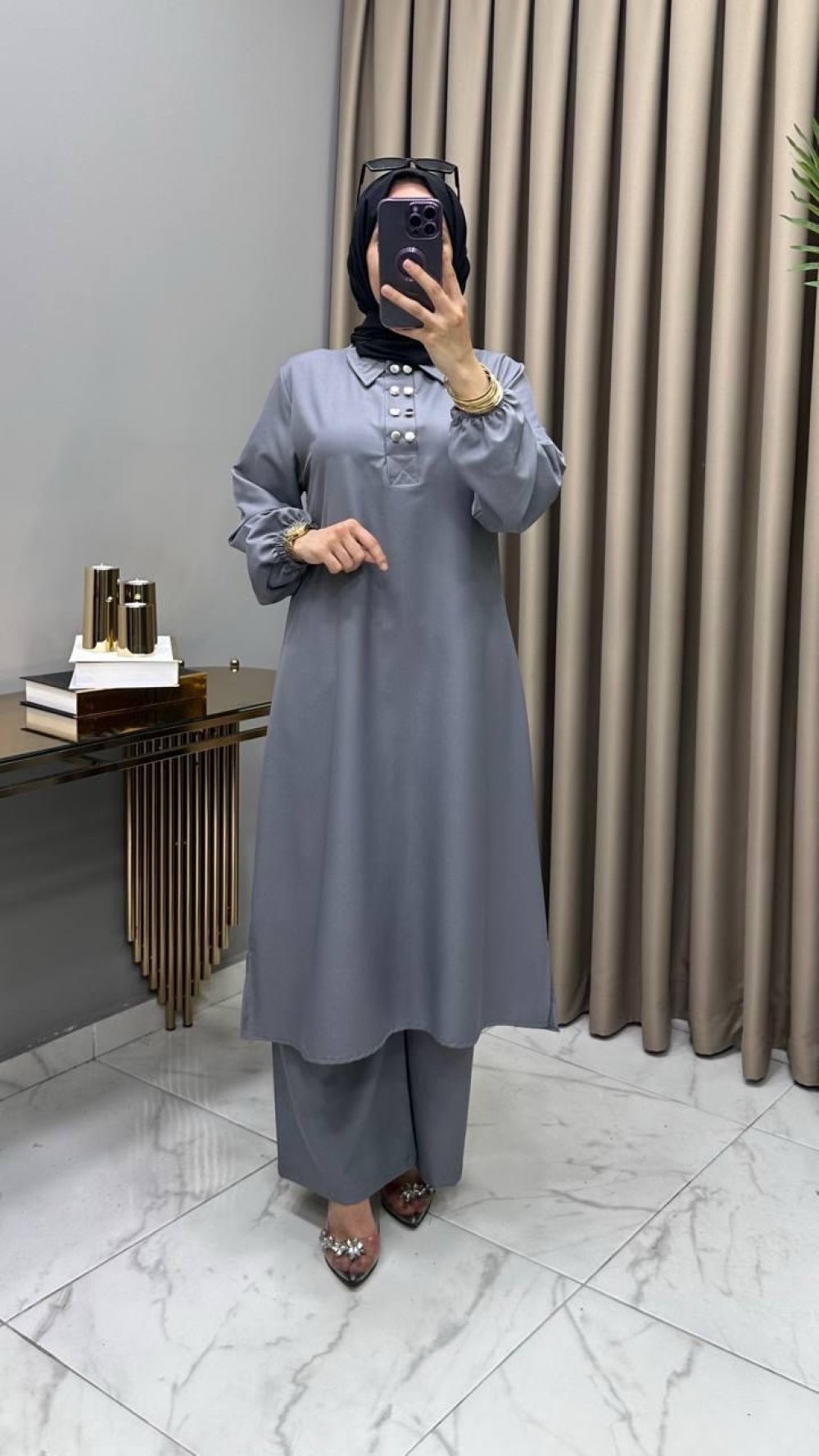 Meyra Takım Gri 