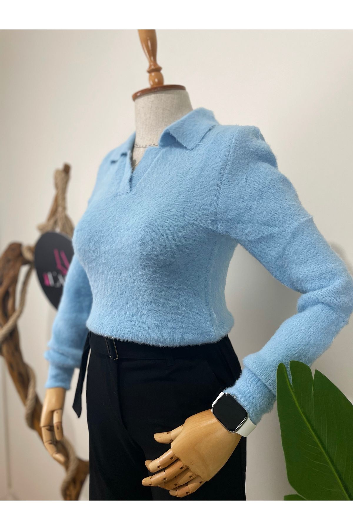 POLO YAKA SAKAL İPLİK KAZAK