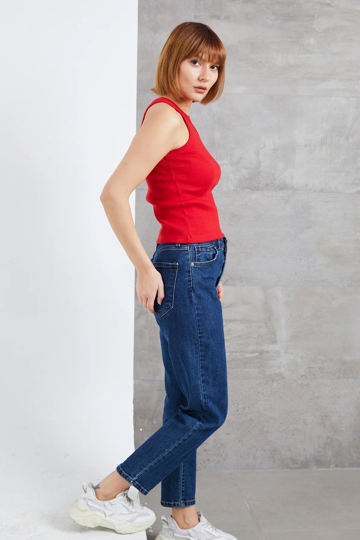 Fitilli Askılı Kadın Body
