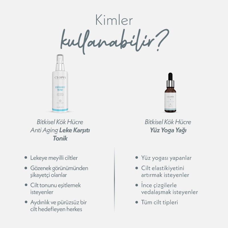 Cilt Dengesini Keşfet Seti | Leke Karşıtı Anti-aging Bitkisel Kök Hücre Bakımı