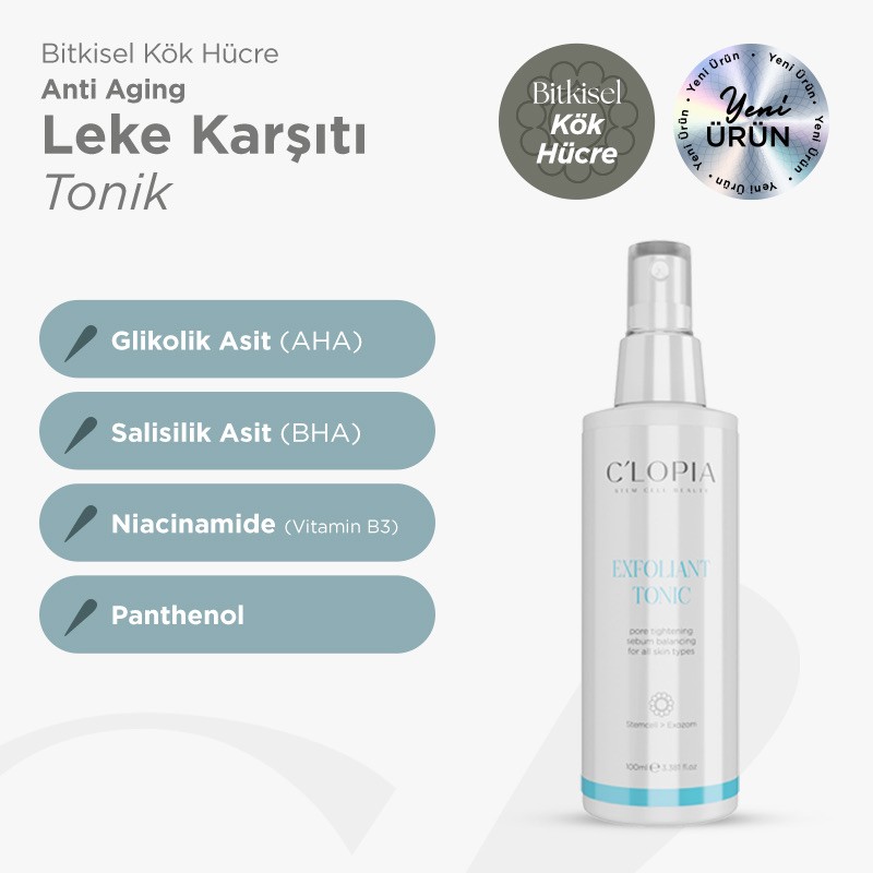 Bitkisel Kök Hücre Anti Aging Leke Cell Karşıtı Tonik