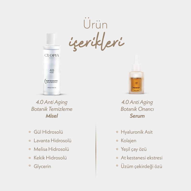 Anti-aging Botanik Temizleme ve Onarma İkilisi