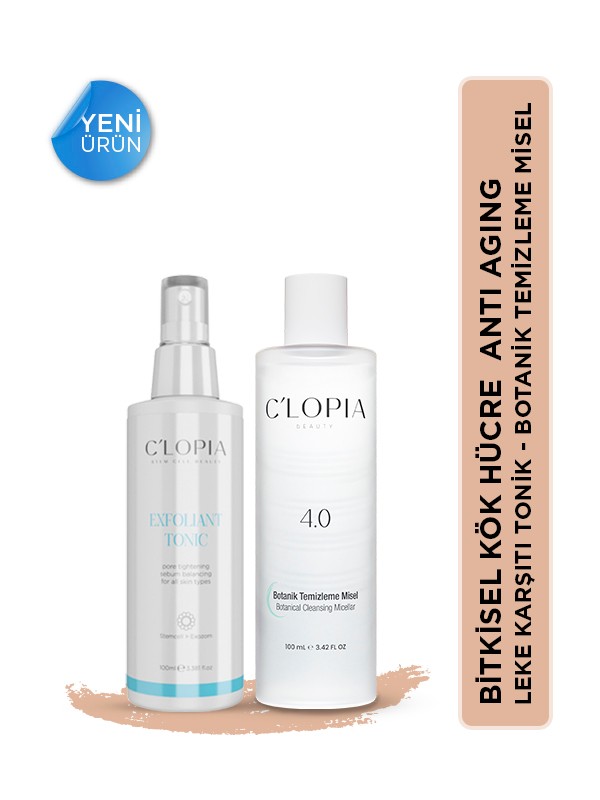 Bitkisel Kök Hücre Anti Aging Leke Cell Karşıtı Tonik & Botanik Temizleme Misel