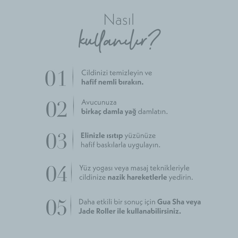 Bitkisel Kök Hücre Yüz Yoga Yağı