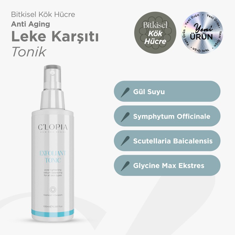 Bitkisel Kök Hücre Anti Aging Leke Cell Karşıtı Tonik