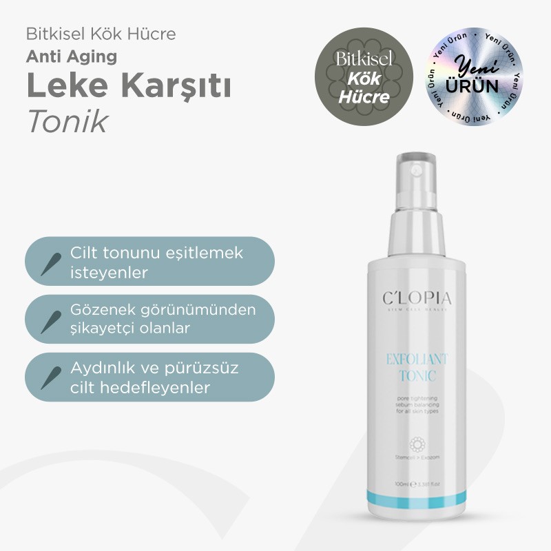 Bitkisel Kök Hücre Anti Aging Leke Cell Karşıtı Tonik