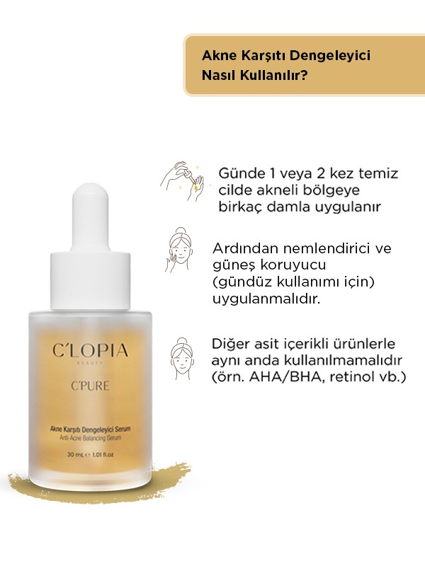 Akne Karşıtı Dengeleyici Serum
