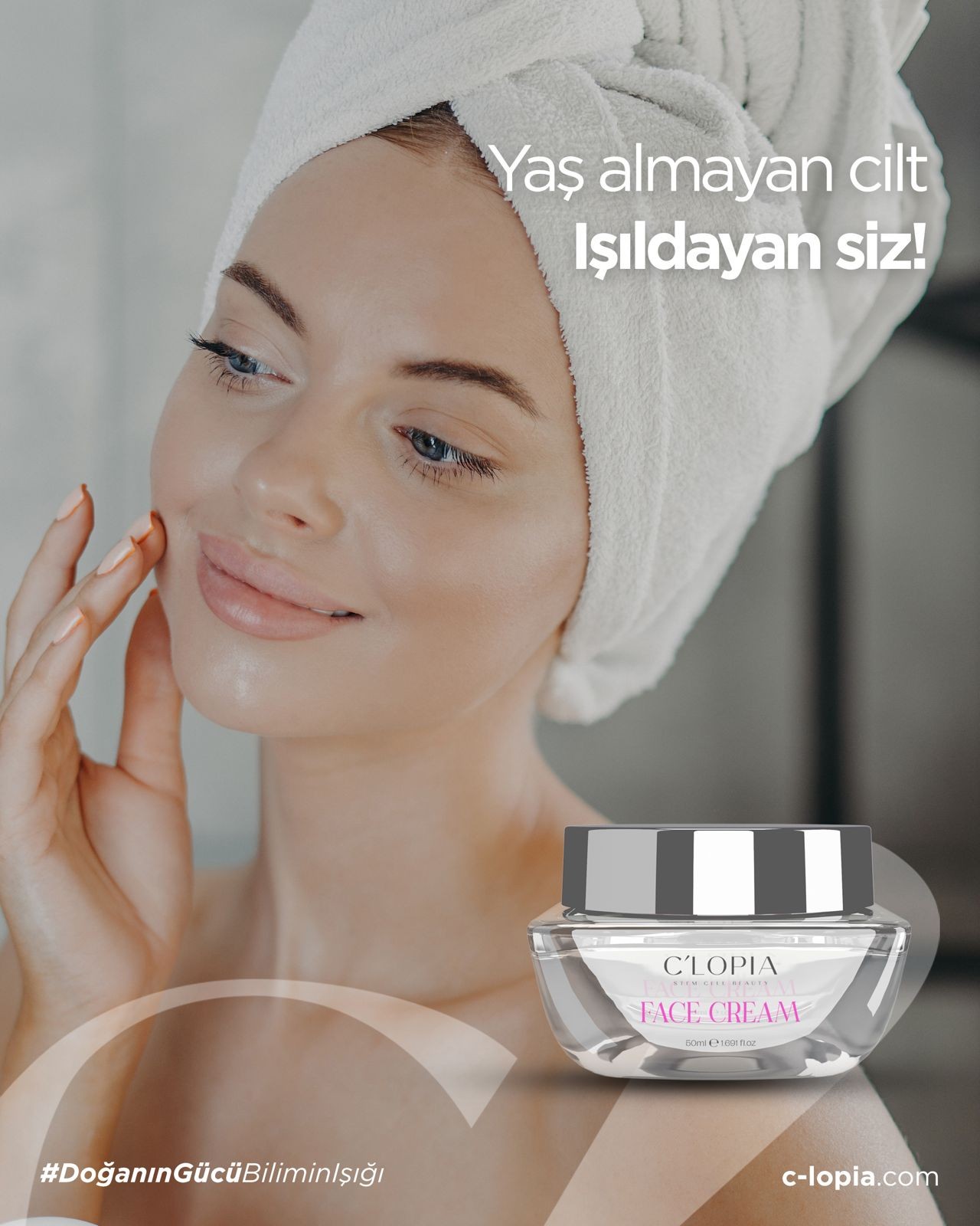 C'LOPIA Stem Cell Anti Blemish Anti Aging Face Cream