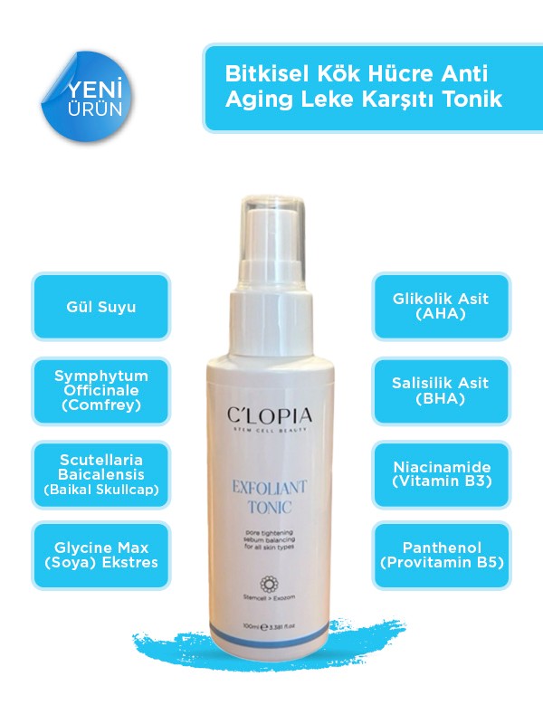 Bitkisel Kök Hücre Anti Aging Leke Cell Karşıtı Tonik