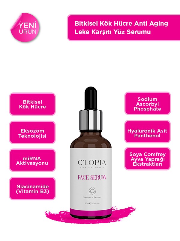 Bitkisel Kök Hücre Antaging Leke Karşıtı Tonik & Serum Set