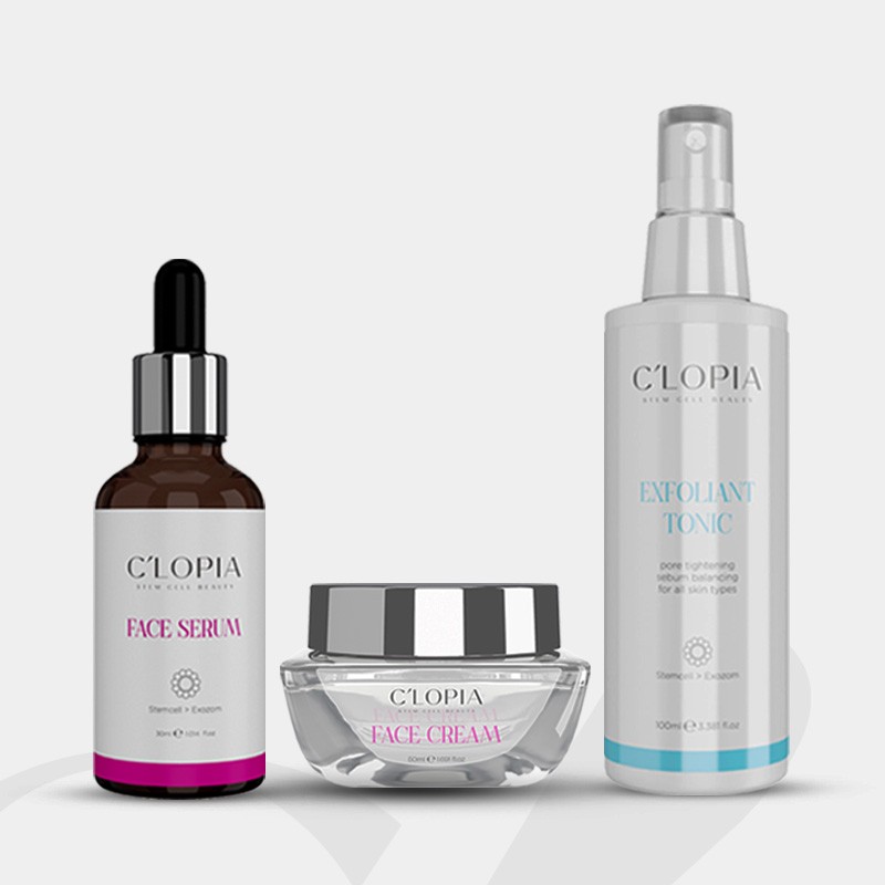 3’lü Koruma & Canlanma Seti | Anti-aging Leke Karşıtı Bitkisel Kök Hücre Bakımı