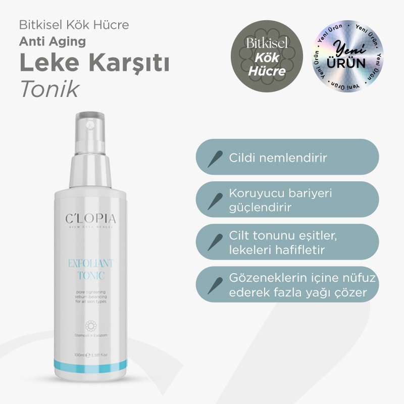 Bitkisel Kök Hücre Anti Aging Leke Cell Karşıtı Tonik