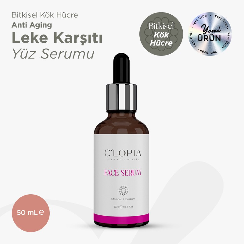 Bitkisel Kök Hücre Anti Aging Leke Karşıtı Yüz Serumu