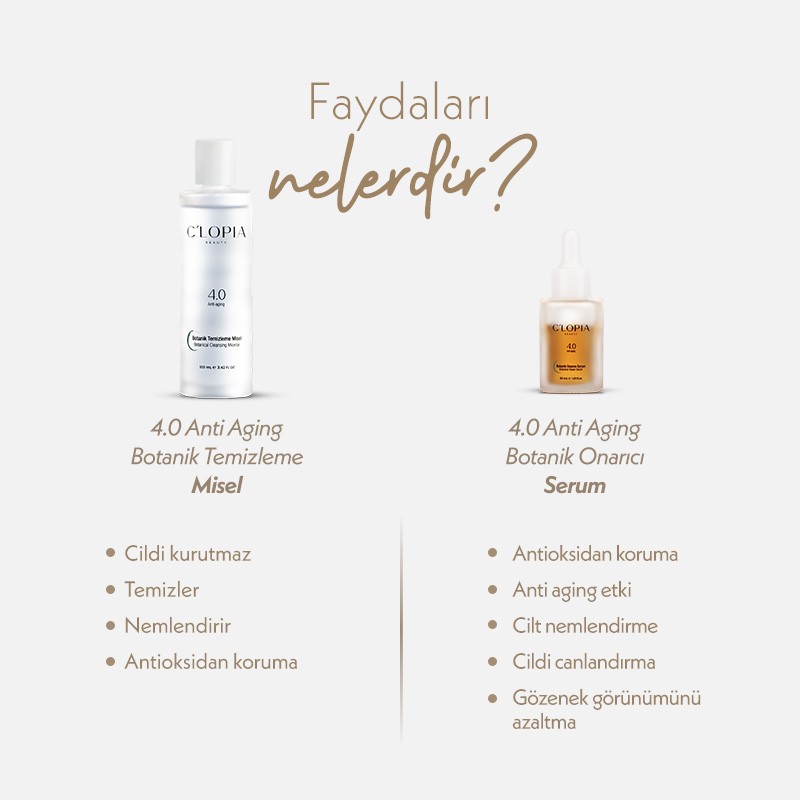 Anti-aging Botanik Temizleme ve Onarma İkilisi