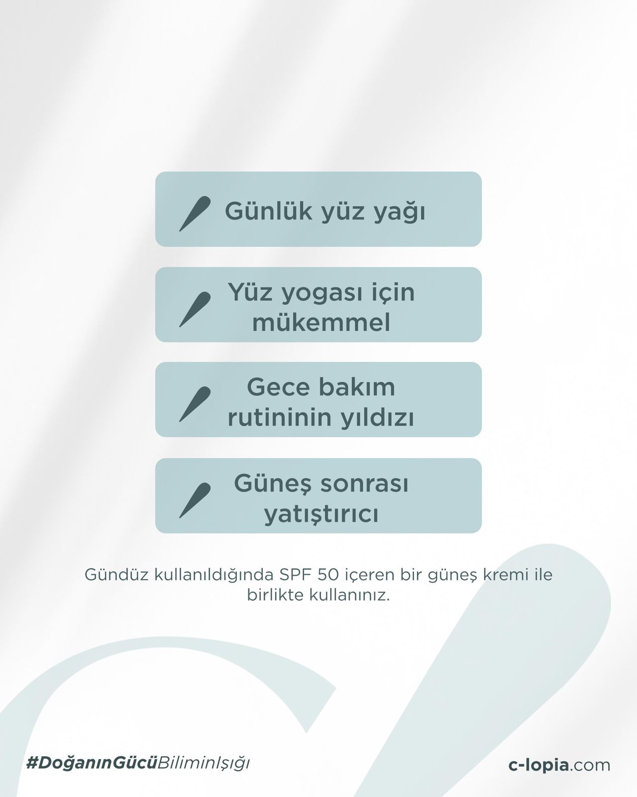 Bitkisel Kök Hücre Yüz Yoga Yağı