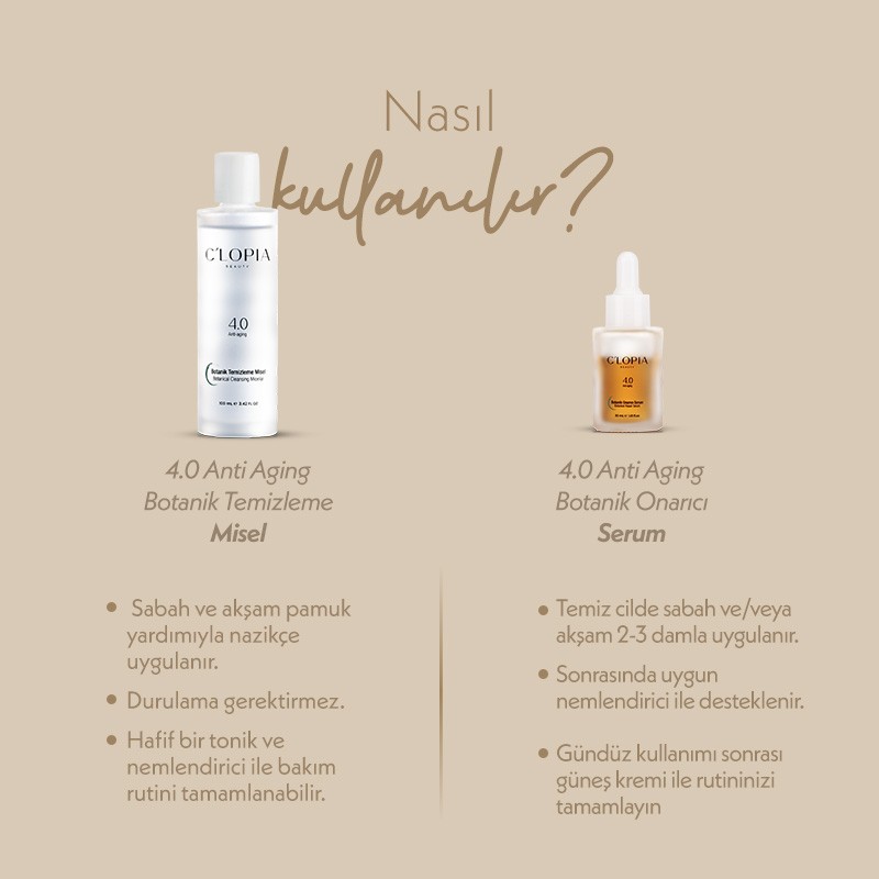 Anti-aging Botanik Temizleme ve Onarma İkilisi