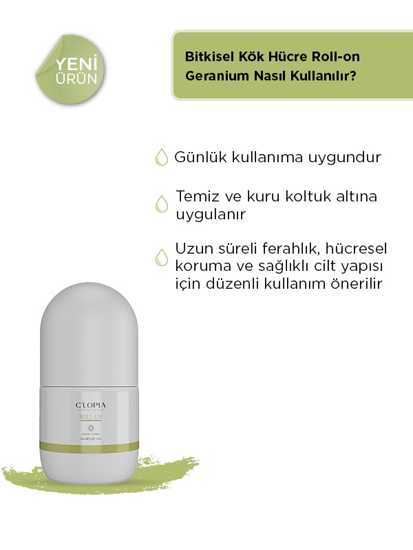 Bitkisel Kök Hücre Roll-on Set