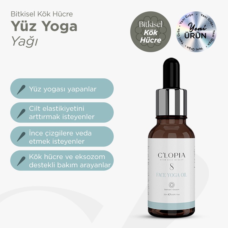Bitkisel Kök Hücre Yüz Yoga Yağı