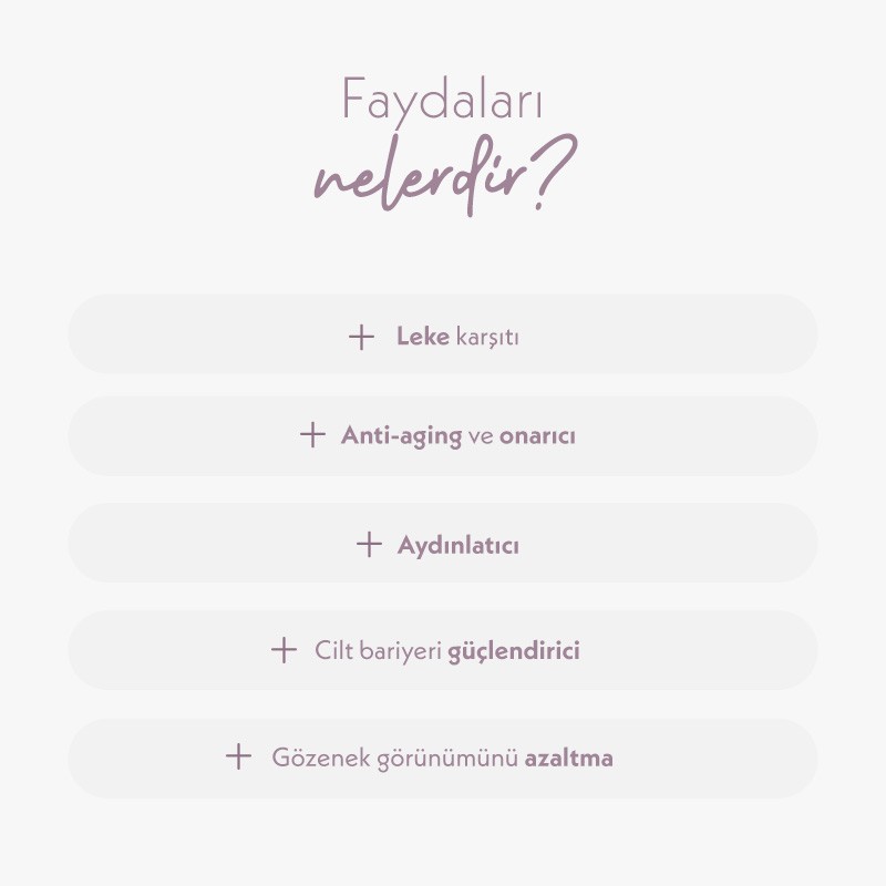 Bitkisel Kök Hücre Anti Aging Leke Karşıtı Yüz Serumu