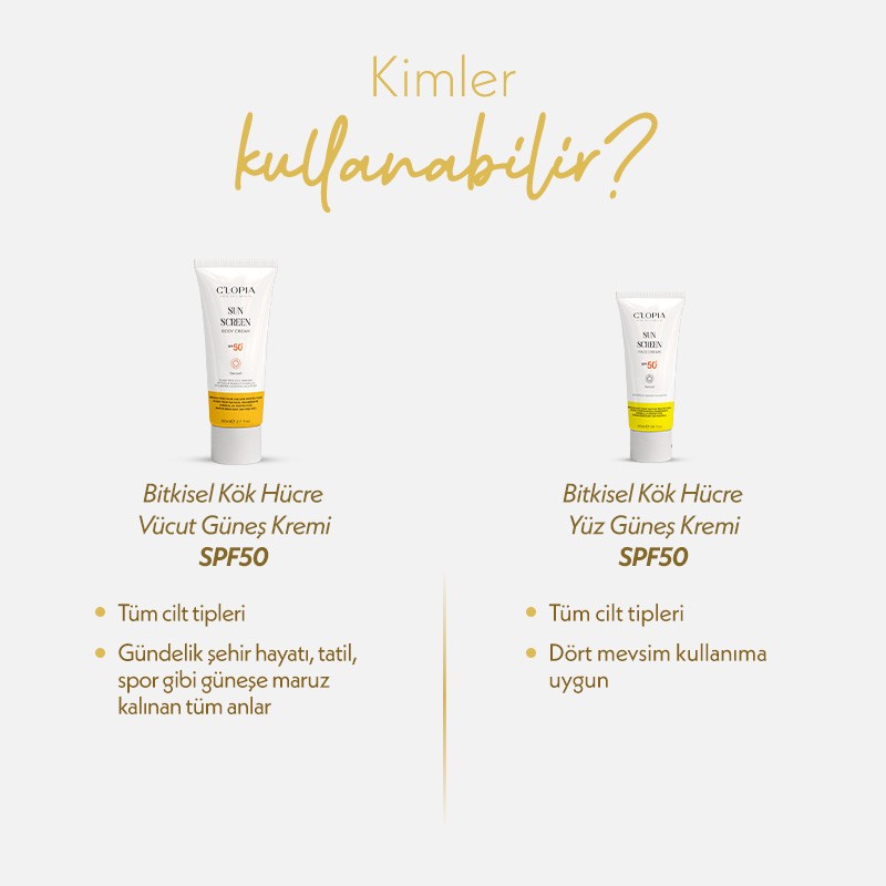 Güneş Bakım Seti | Anti-aging Leke Karşıtı Bitkisel Kök Hücre Bakımı