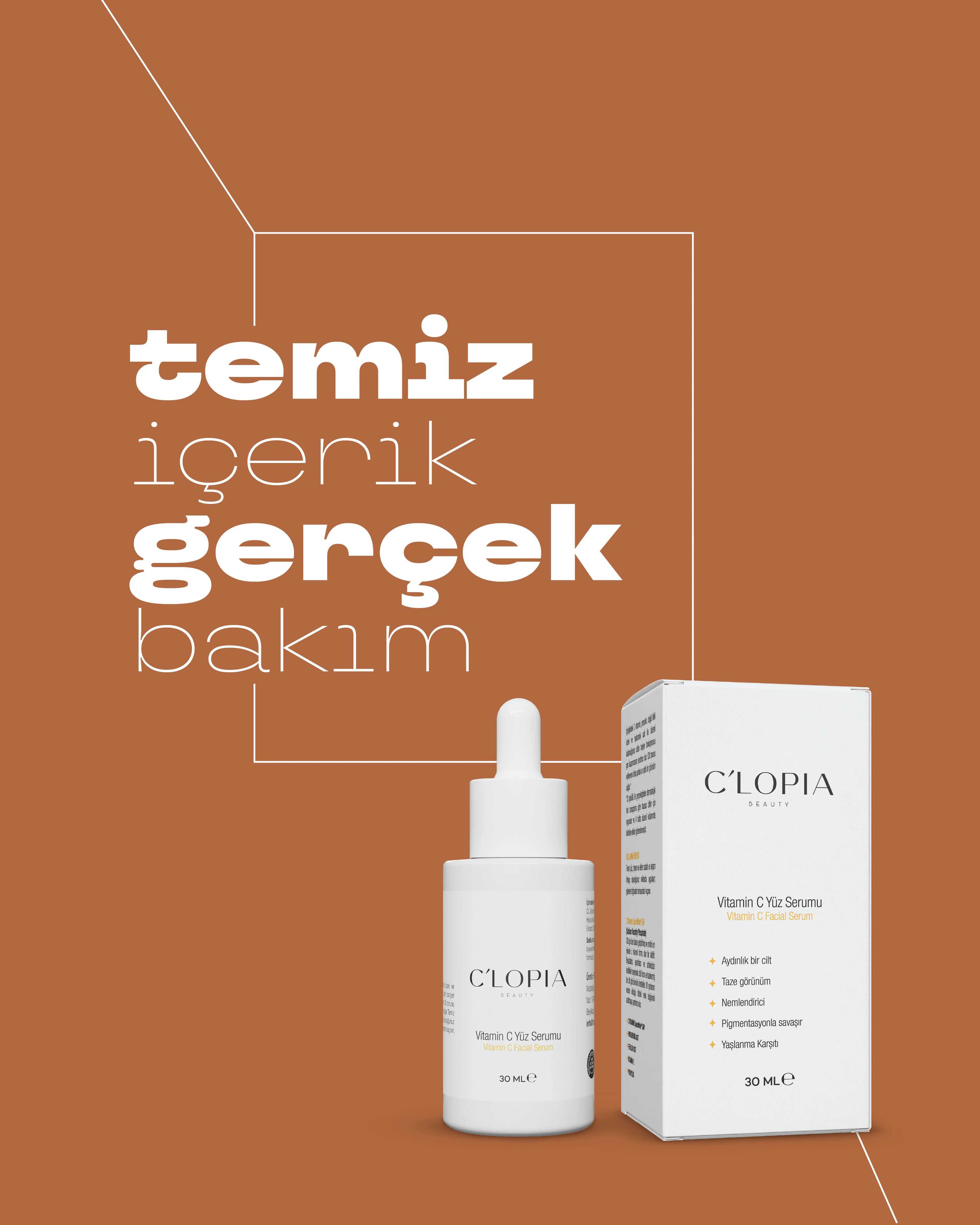 C Vitaminli Yüz Leke Serumu