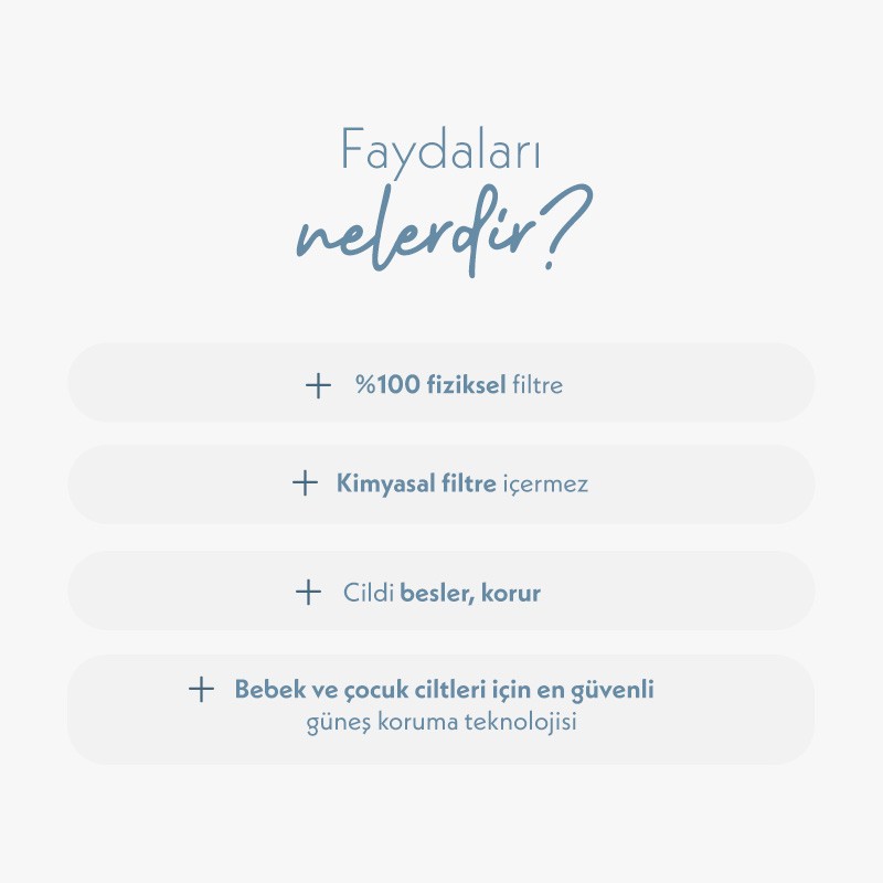 Bitkisel Kök Hücre Çocuk Güneş Kremi SPF 50+ 