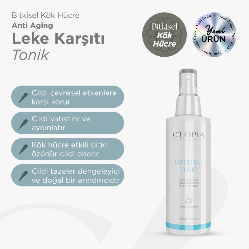 Bitkisel Kök Hücre Anti Aging Leke Cell Karşıtı Tonik
