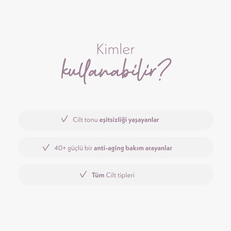 Bitkisel Kök Hücre Anti Aging Leke Karşıtı Yüz Serumu