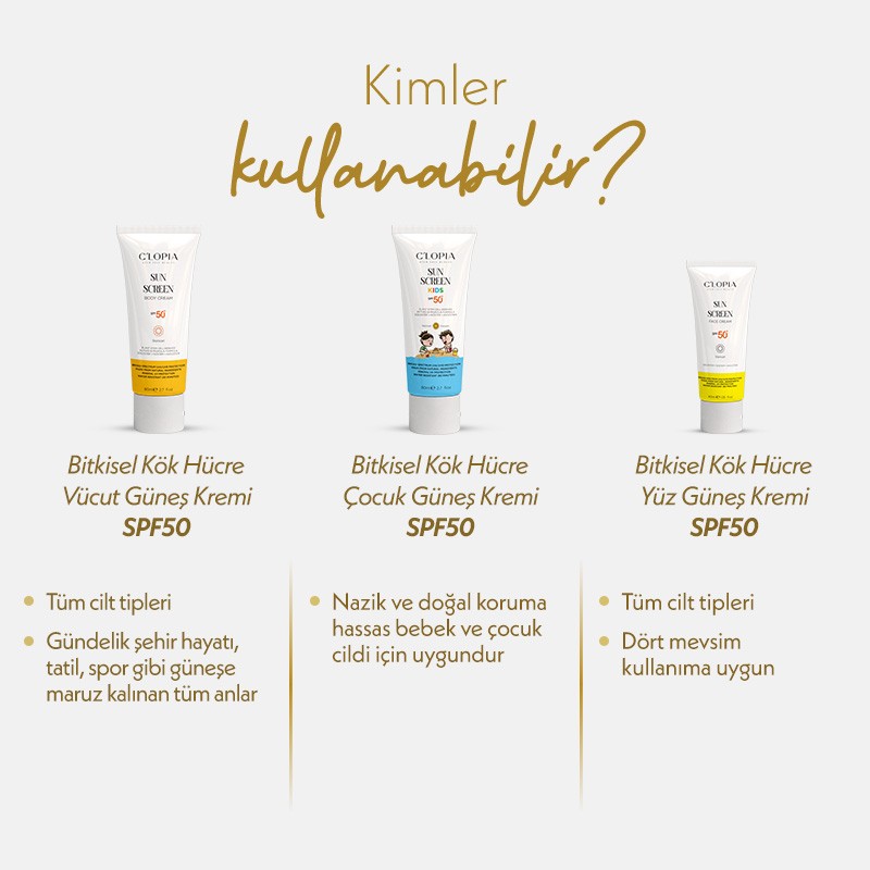 Tüm Aile Güneş Koruma Seti | Bitkisel Kök Bakımı
