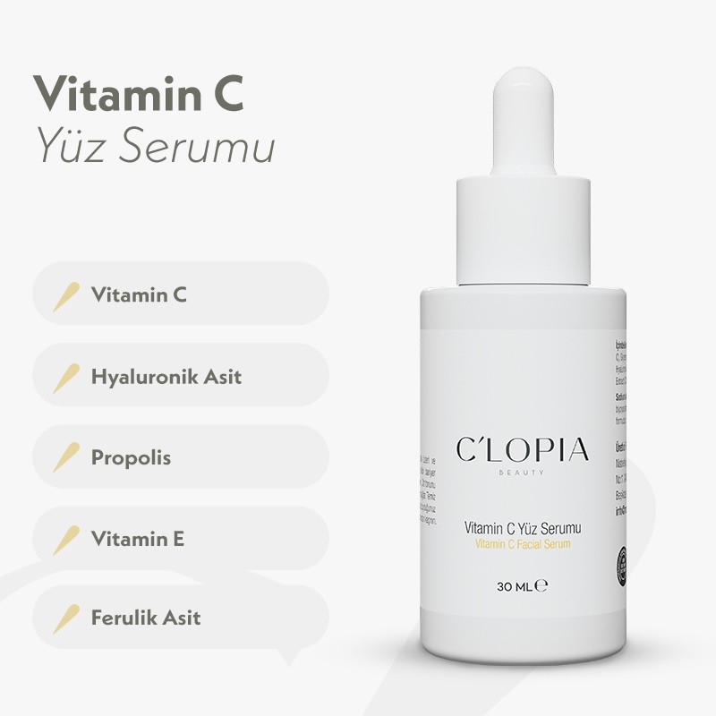 C Vitaminli Yüz Leke Serumu