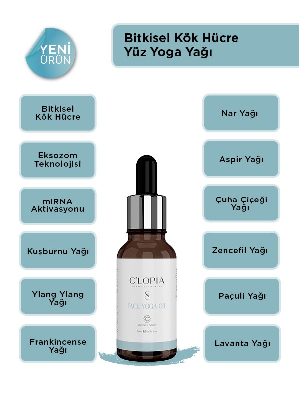 Bitkisel Kök Hücre Yüz Yogası Seti
