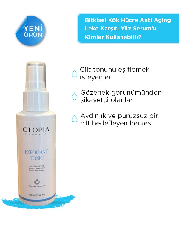 Bitkisel Kök Hücre Anti Aging Leke Cell Karşıtı Tonik