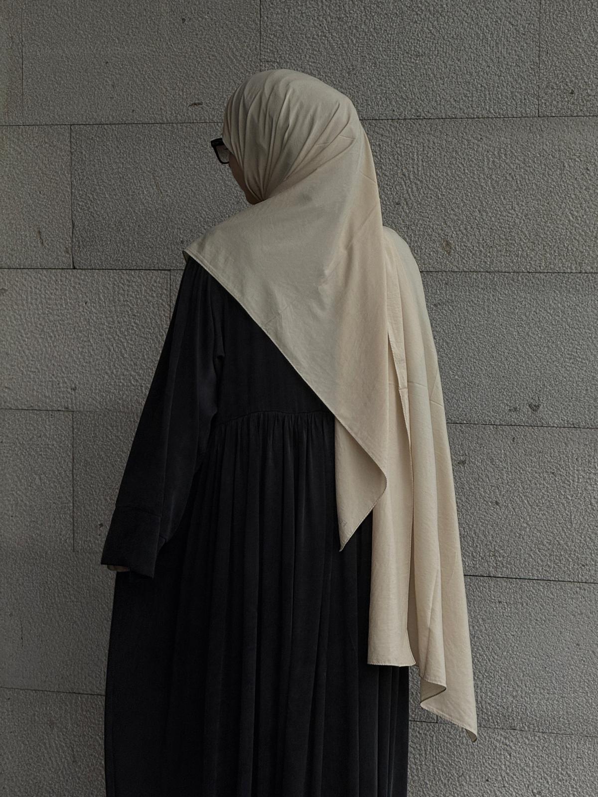 Pamuklu Soft Kraş Şal - Taş