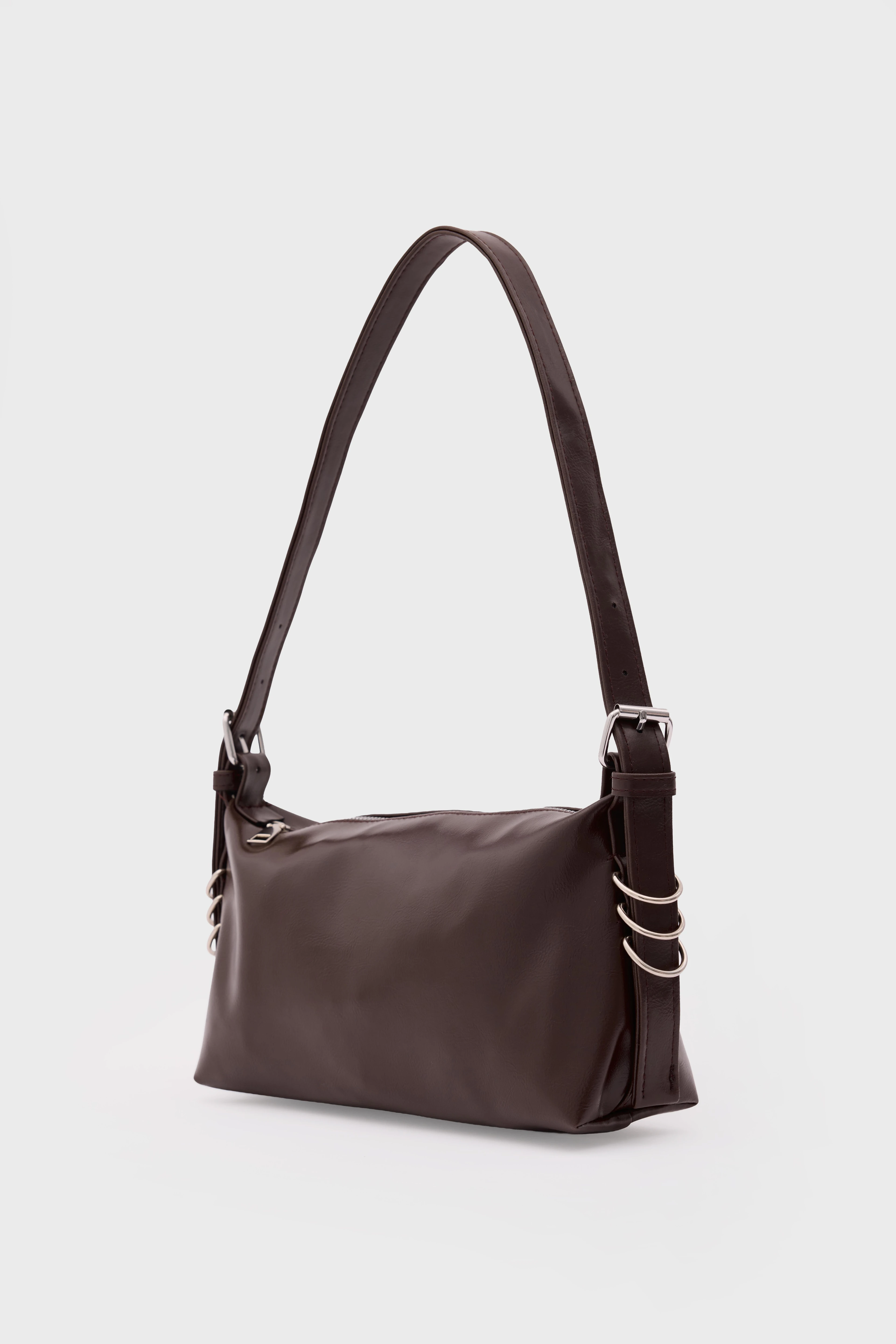 Halka Detaylı Baget Çanta