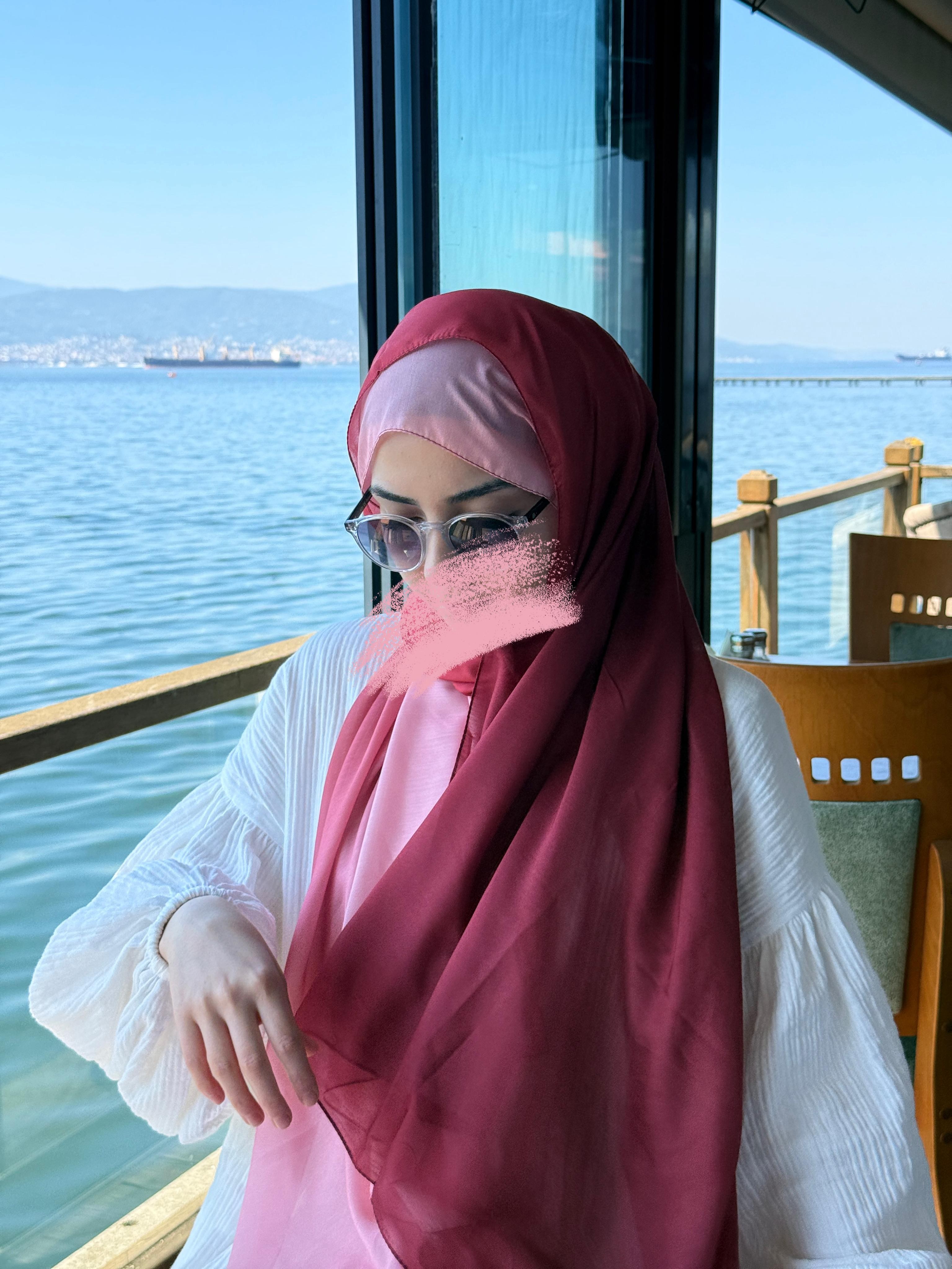 Pamuklu Dubai Degrade Şal-Lawa
