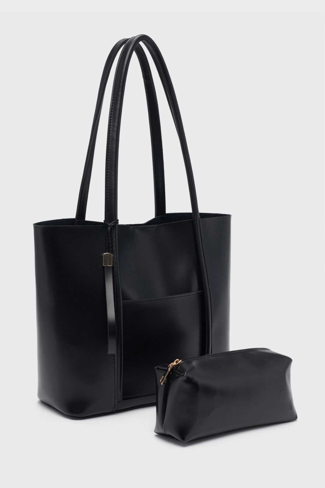 Cüzdan Detaylı Omuz Çantası