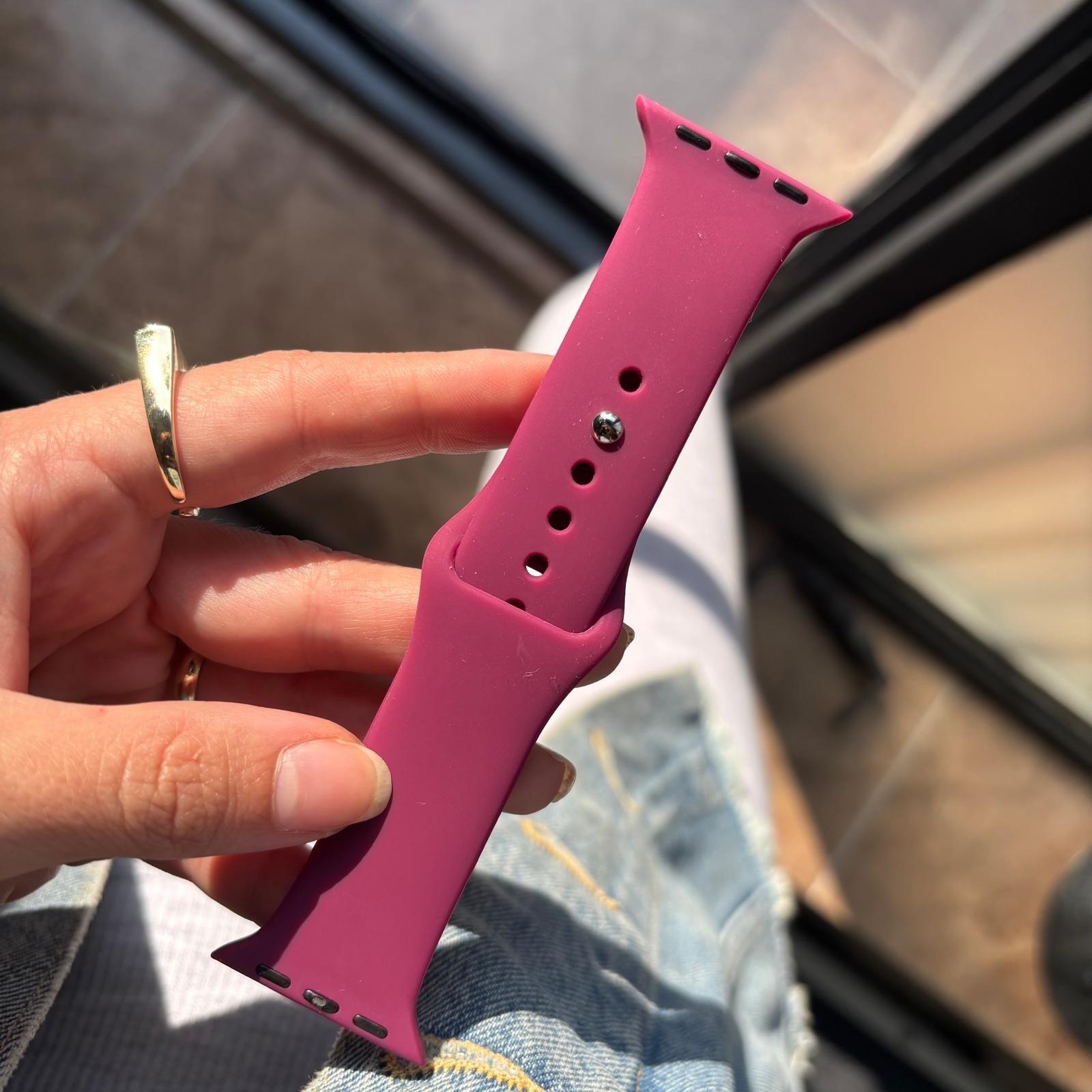Classic Silikon Kordon - Fuşya Pembe