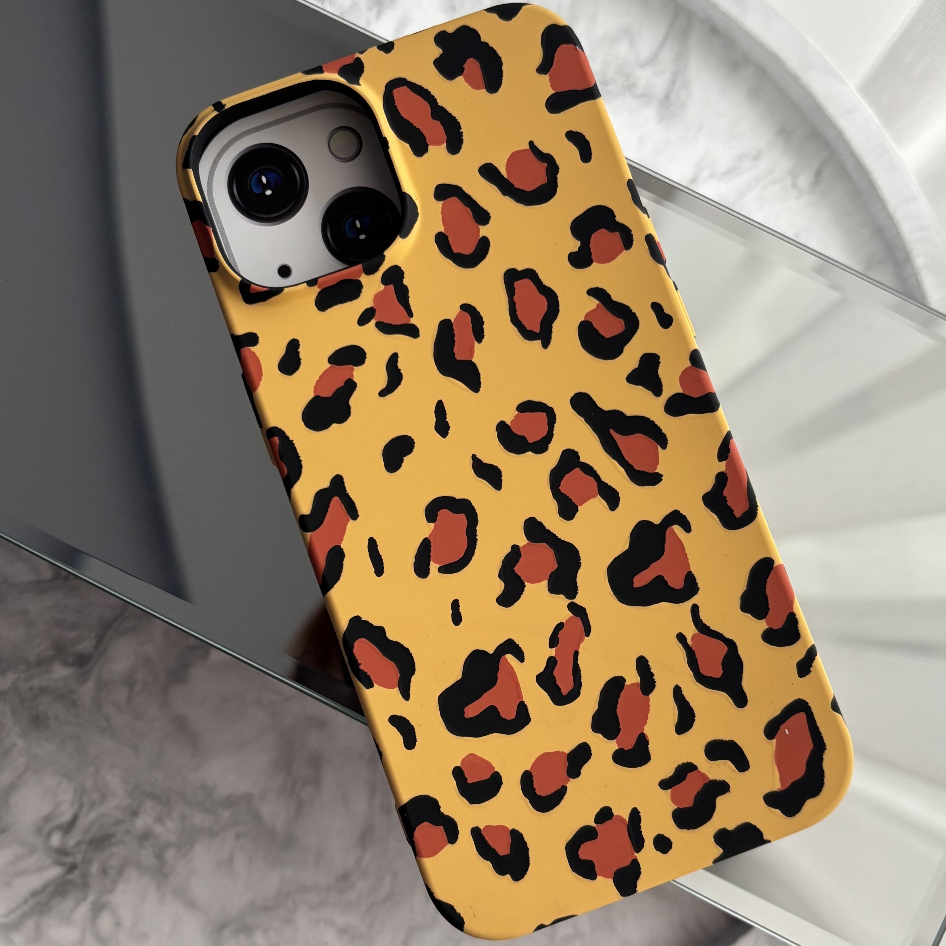 iPhone Serisi Cute Leopard Kılıf