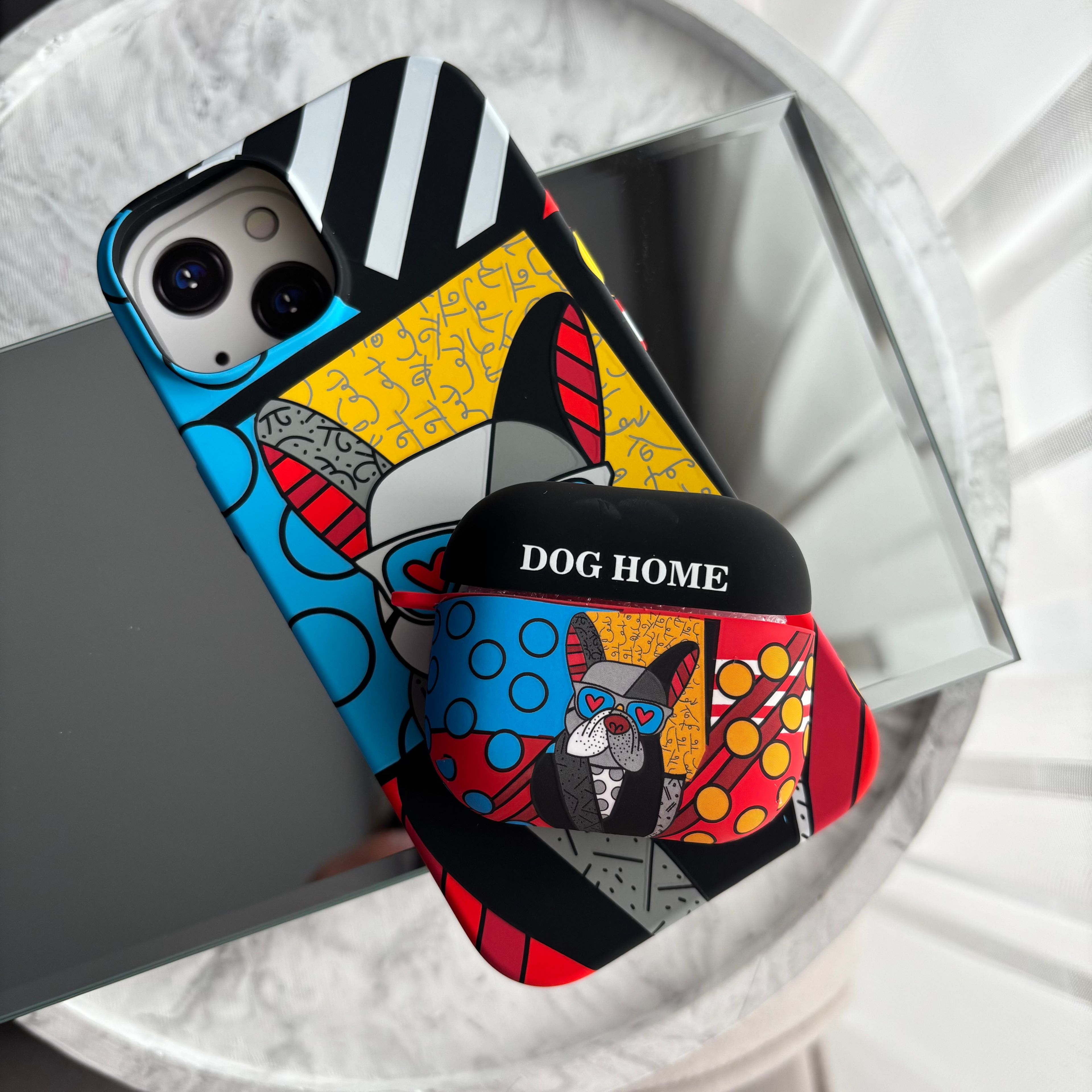 iPhone & Airpods Kılıf Seti Dog Home