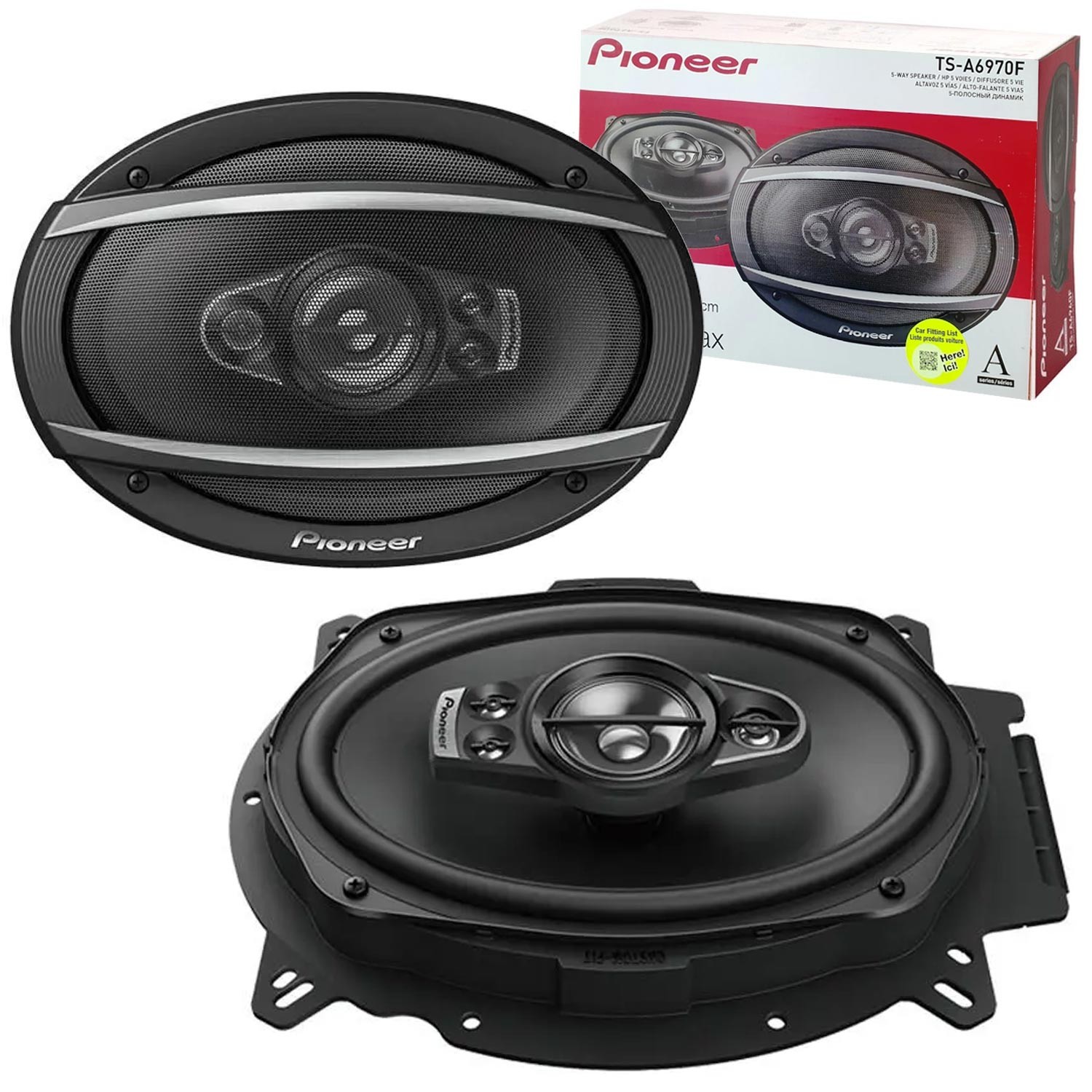 OTO HOPARLÖR OVAL 6X9" 600W 2 ADET PIONEER DIGICOM TS-A6970F