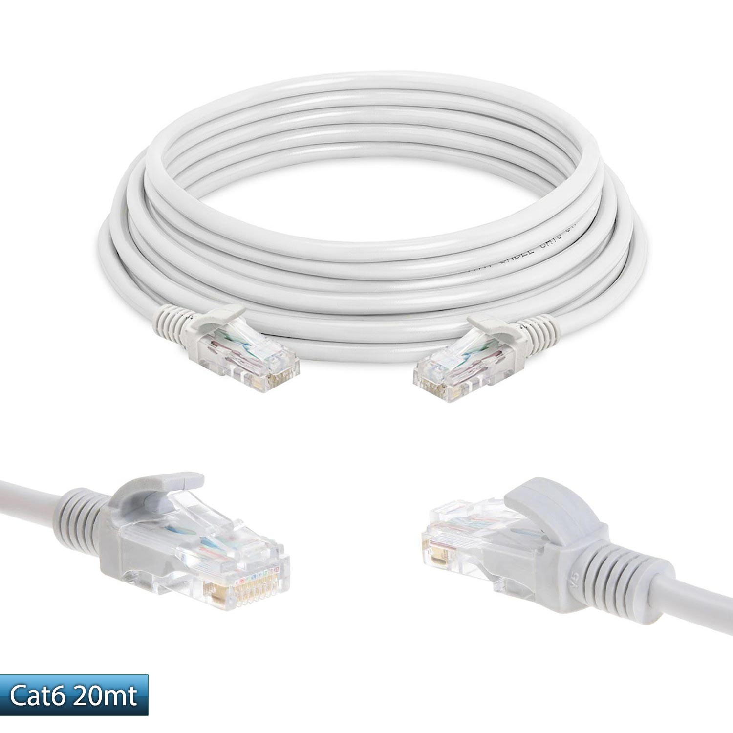 CAT6 PATCH NETWORK ETHERNET KABLO 20MT