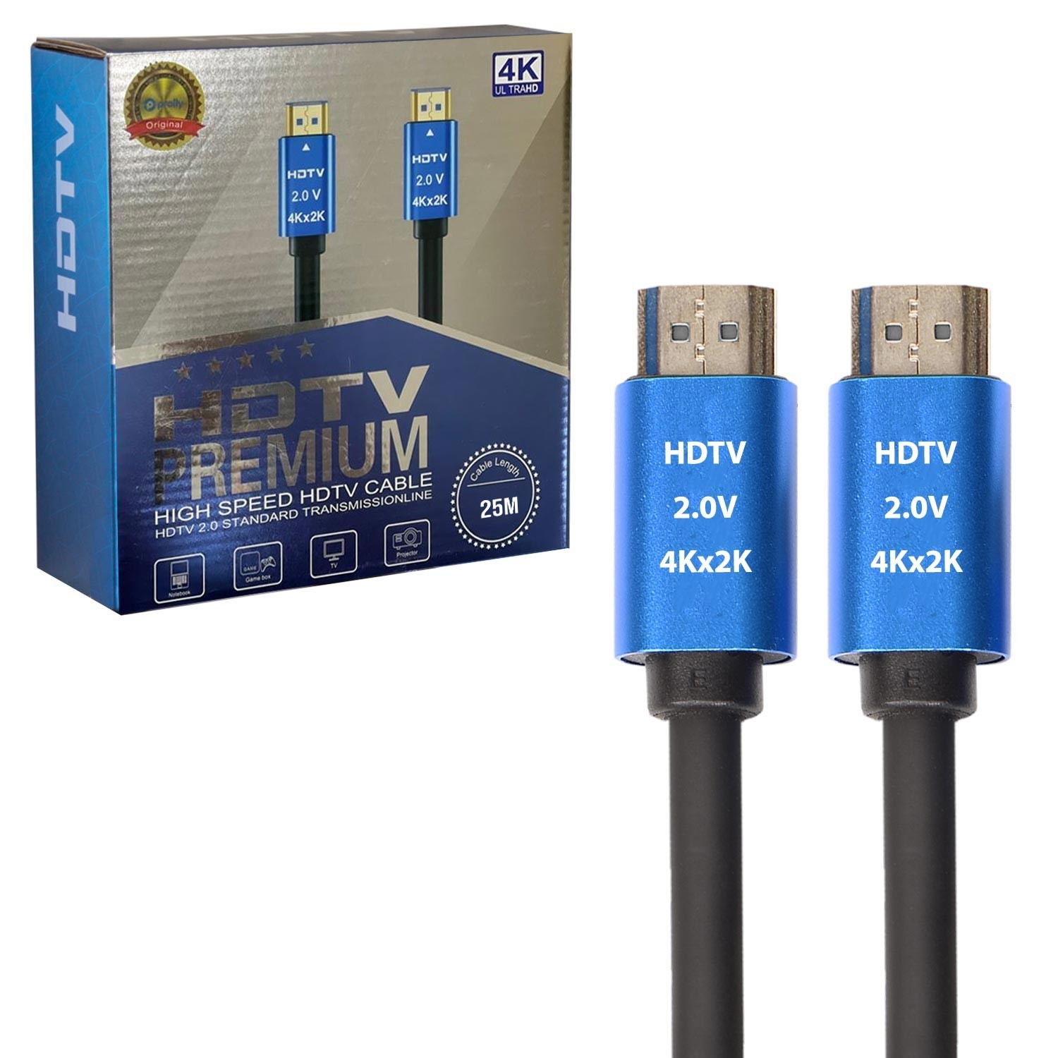 HDMI KABLOSU GOLD 2.0V 2K 4K 25MT MSF-1025